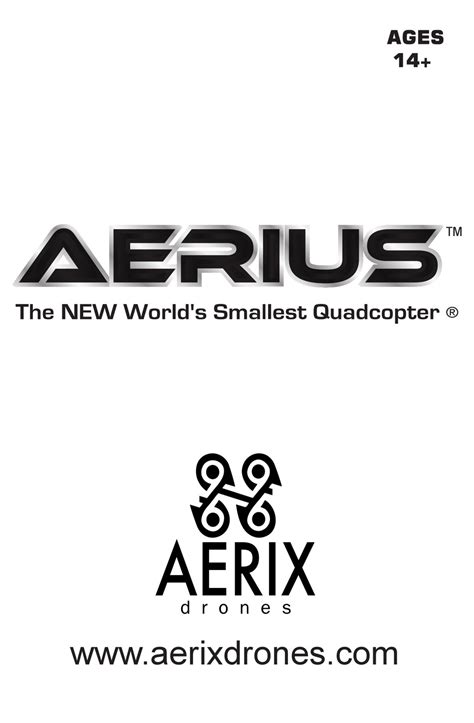 Aerix AERIUS Drone User Manual PDF